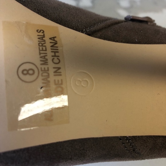 Fashionnova over the knee peep toe suede boots - Picture 4 of 5